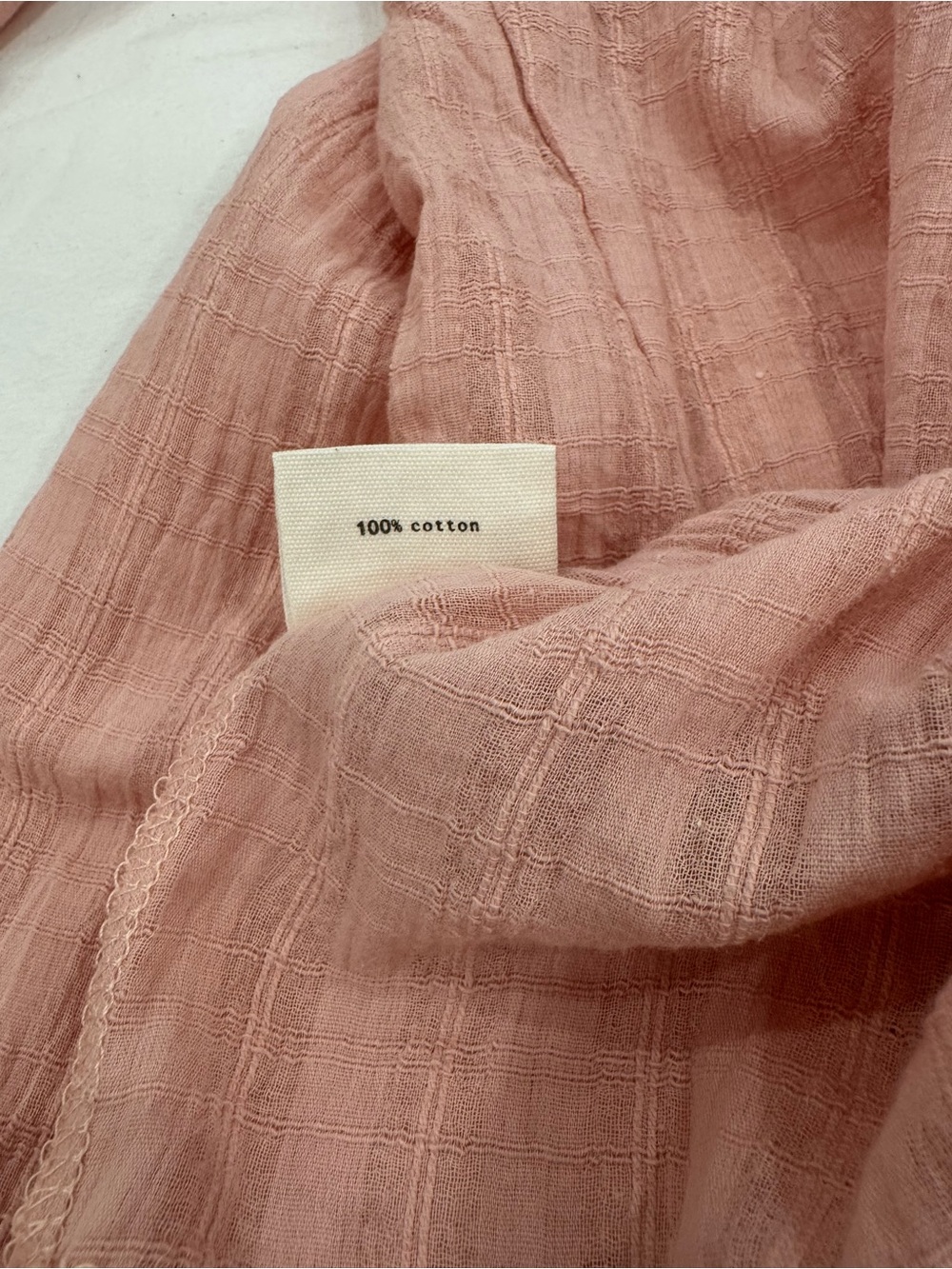 Women's Relaxed Button-Down Shirt in Dusty Pink - Picture 4 of 9
